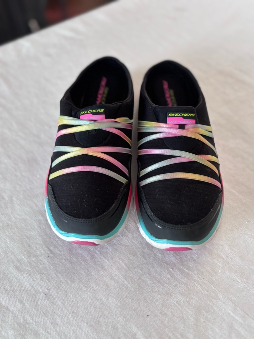 Sketchers Women’s Air Streamer Slip On Mules Size 6.5